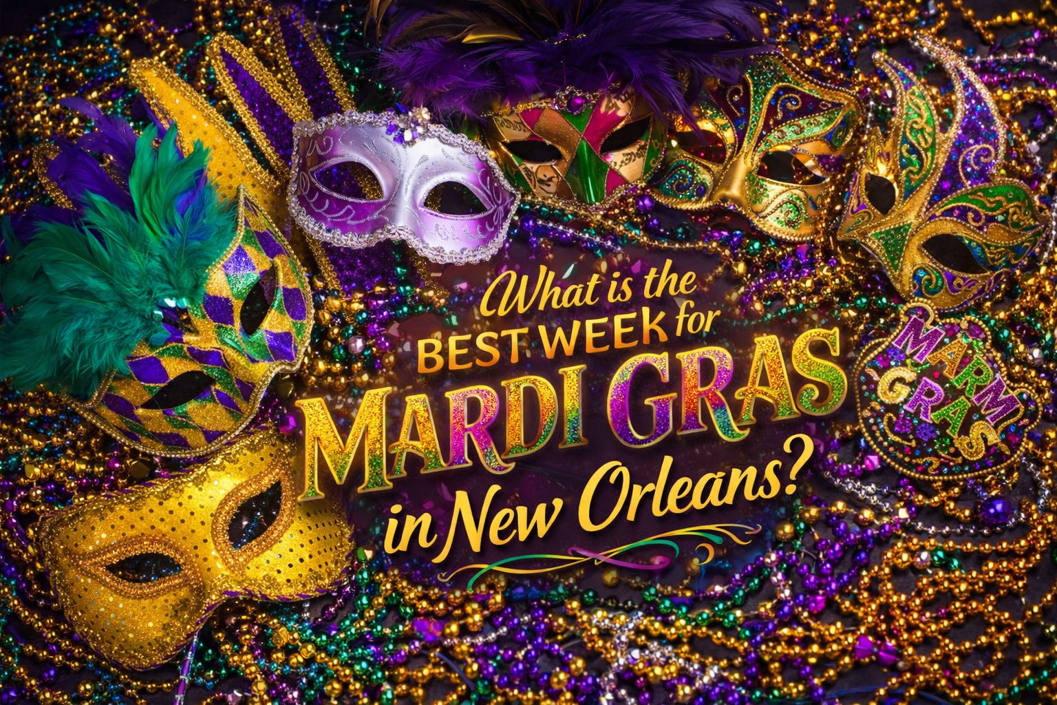 What is the best week for Mardi Gras in New Orleans?