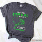 Adult Humor Bends Over Fishing Shirt - Sarcastic Rod Action Joke Tee for Men