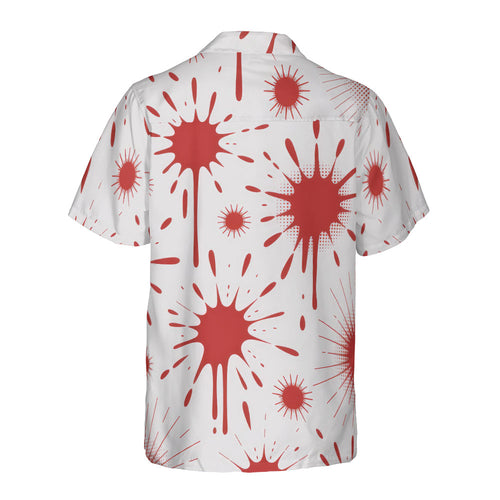 Aloha Red Rose Hawaiian Tee Tropical Vacation Outfit for Adults