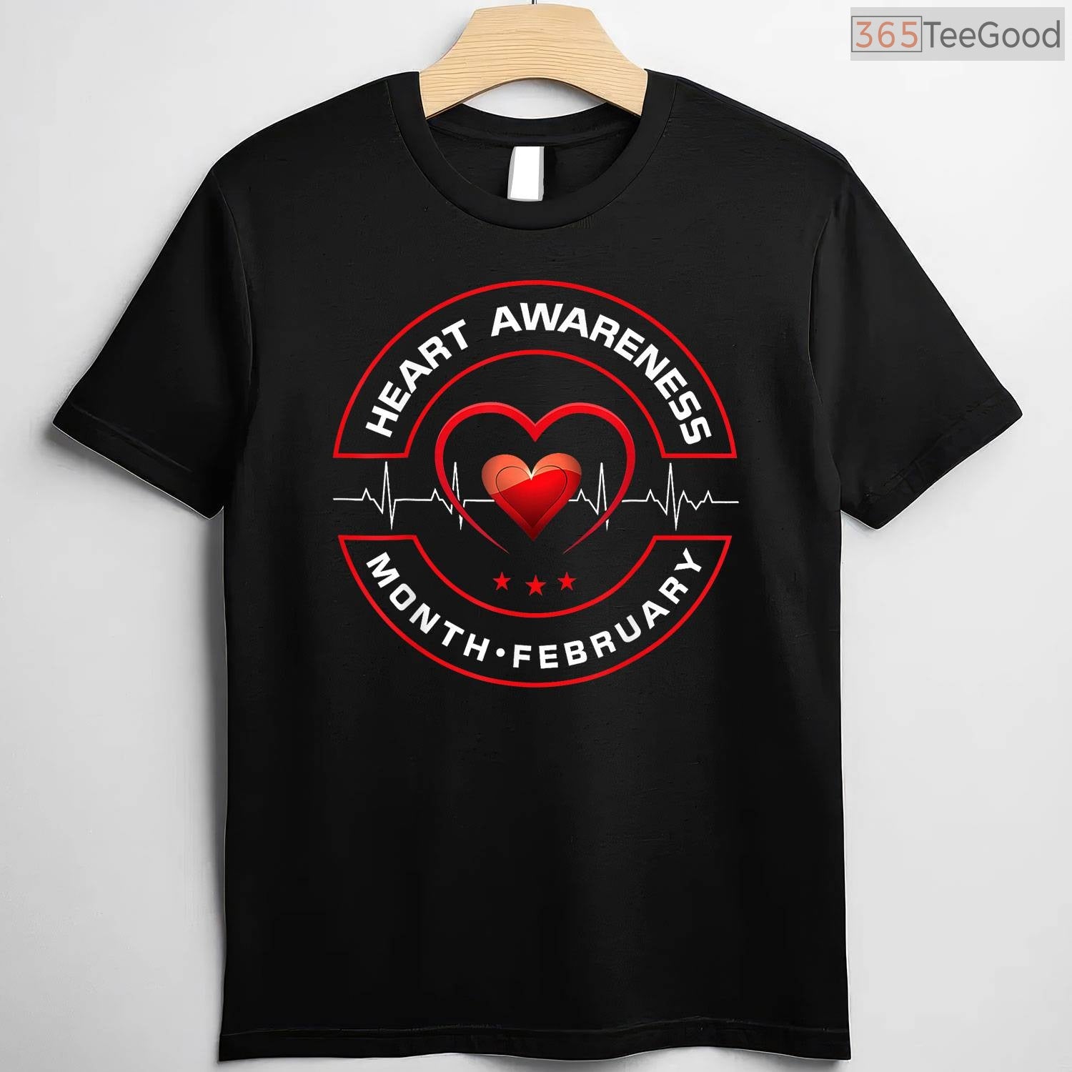 American Heart Month February Shirt – Heart Health Awareness Gift