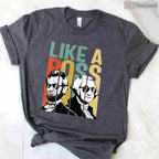 American History Tees Washington Lincoln Abe George T-Shirt Classic Fit Presidents Day Gift Shirt
