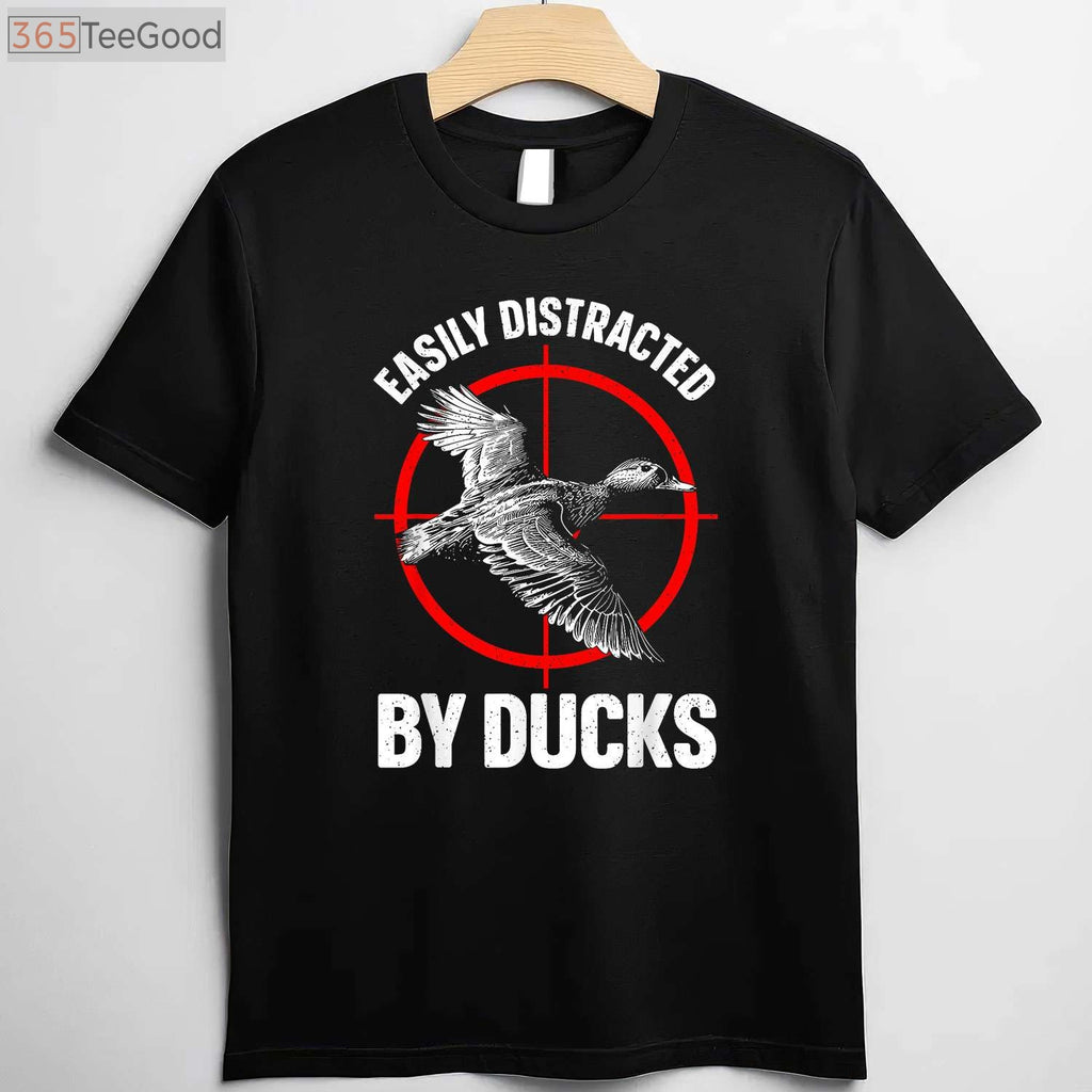 Artistic Mallard Duck Hunting Shirt, Unique Waterfowl Hunter Graphic Tee