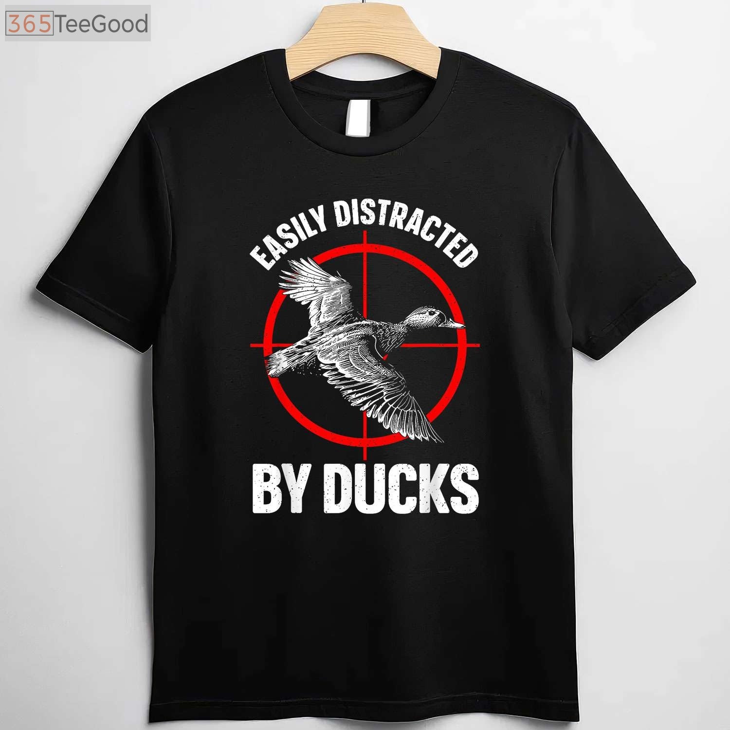 Artistic Mallard Duck Hunting Shirt, Unique Waterfowl Hunter Graphic Tee