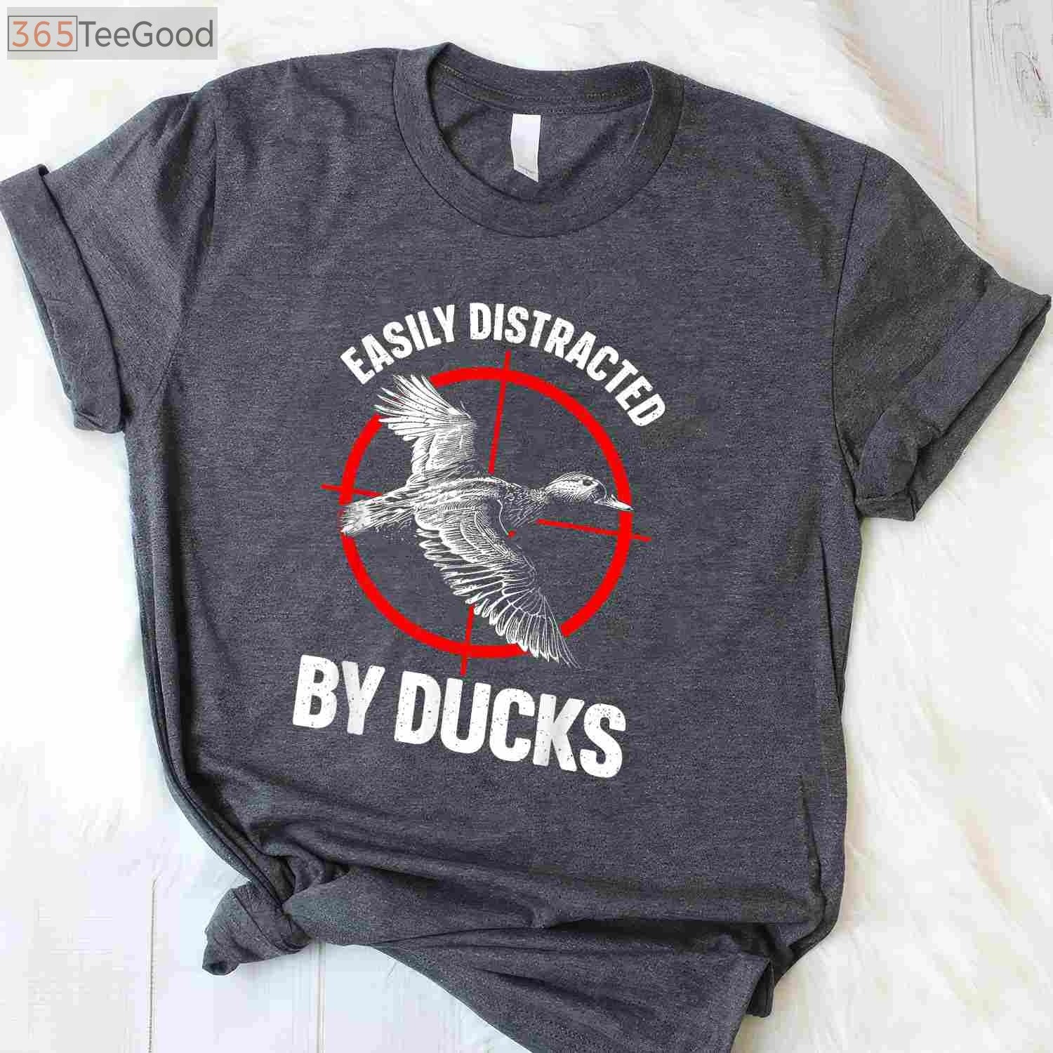 Artistic Mallard Duck Hunting Shirt, Unique Waterfowl Hunter Graphic Tee