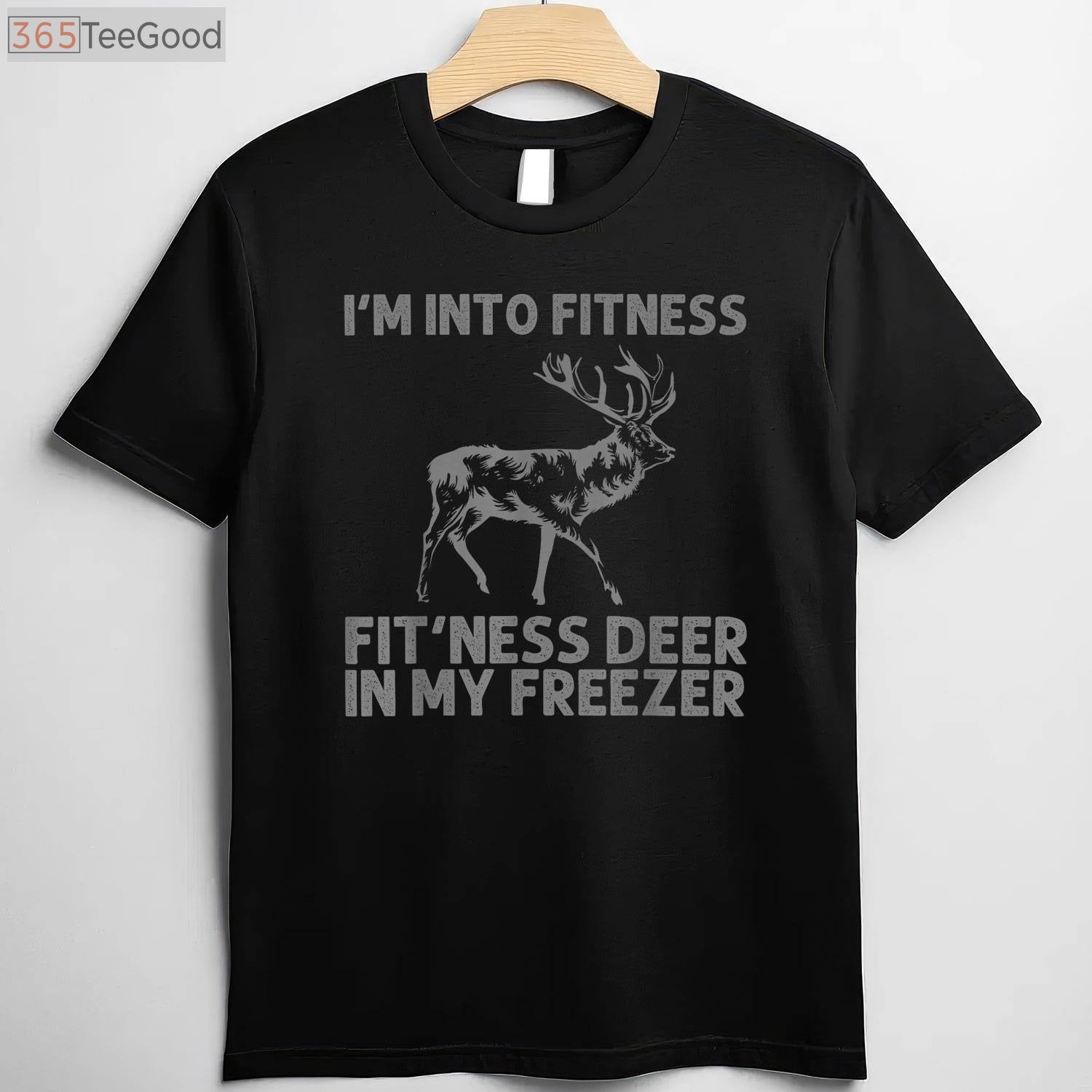 Artistic Wildlife Deer Hunting Shirt, Nature Lover Buck Graphic for Men Women