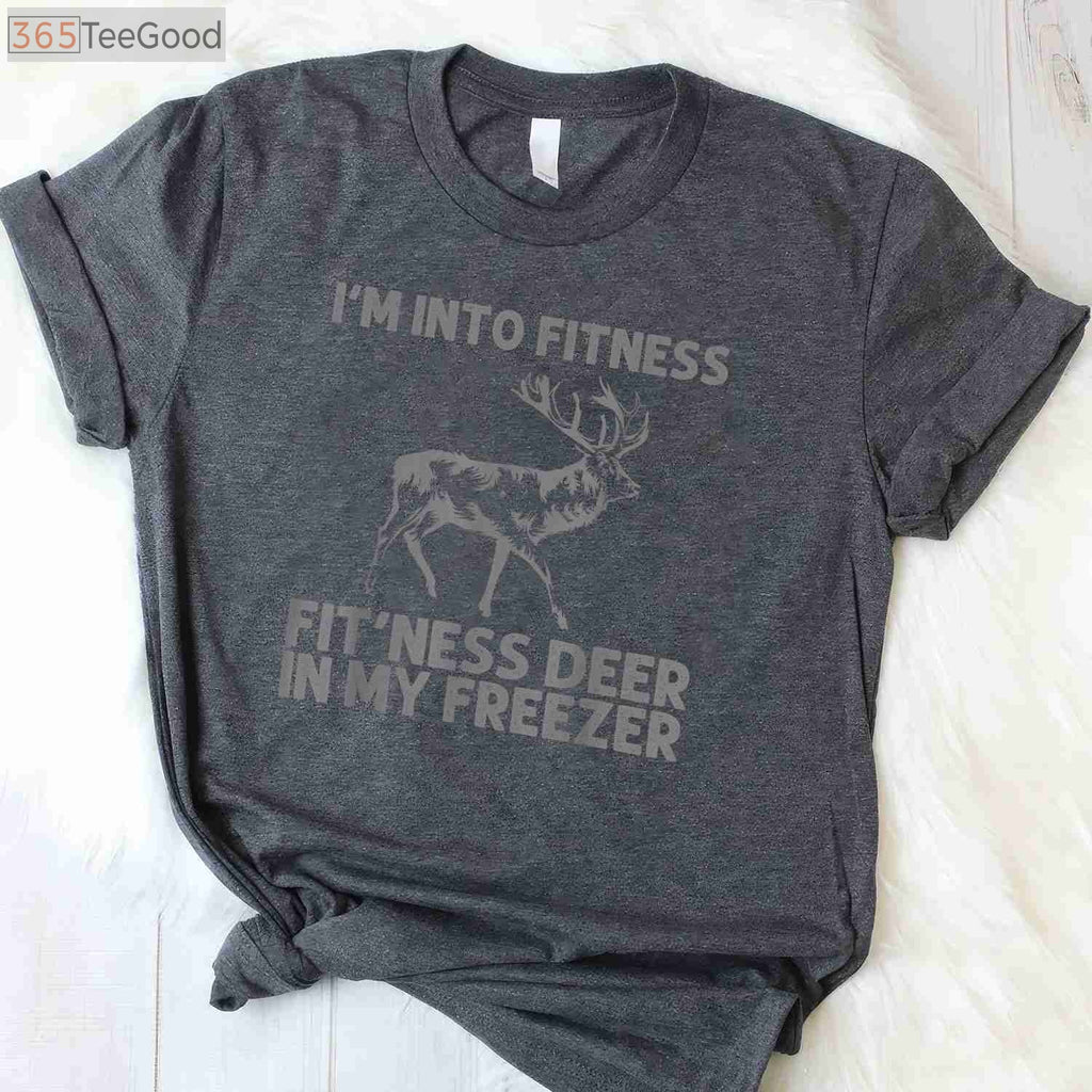 Artistic Wildlife Deer Hunting Shirt, Nature Lover Buck Graphic for Men Women
