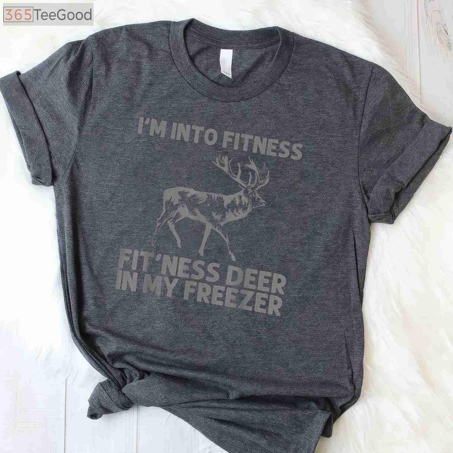 Artistic Wildlife Deer Hunting Shirt, Nature Lover Buck Graphic for Men Women