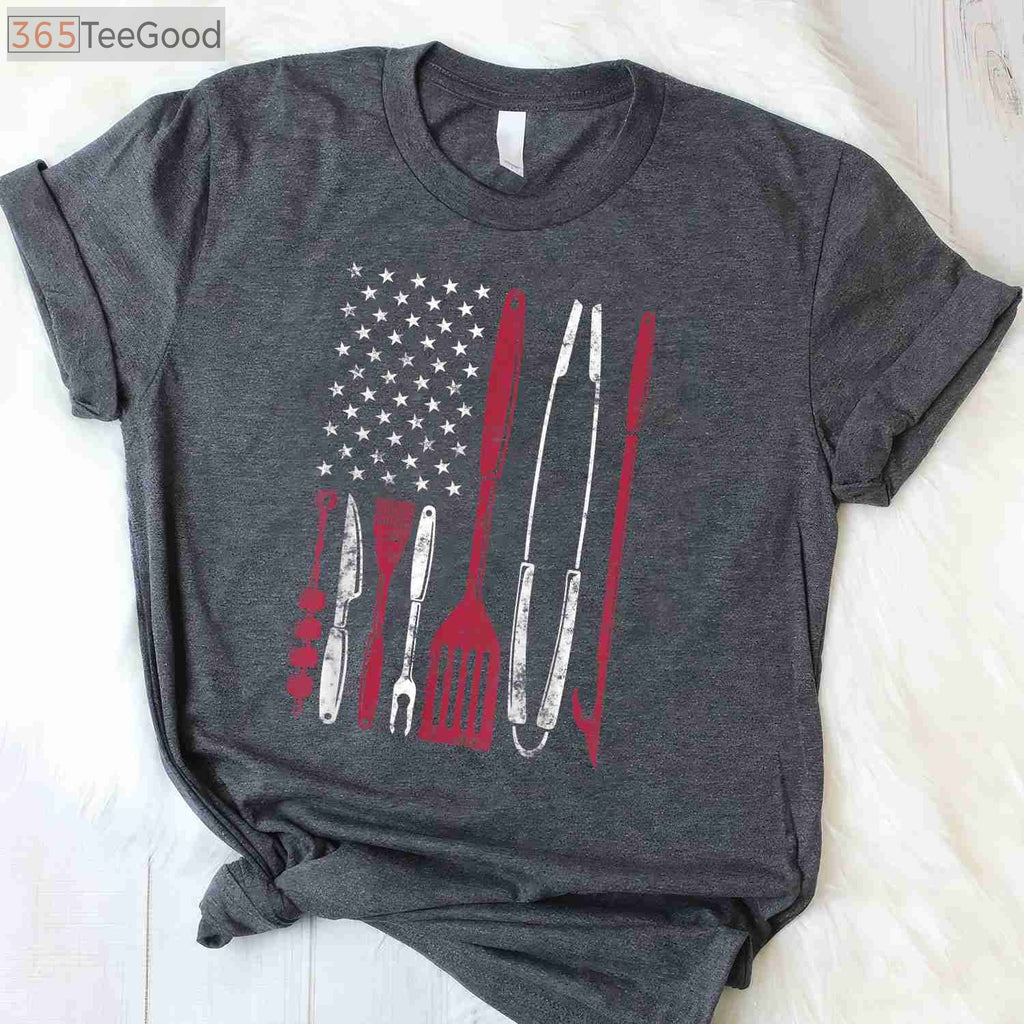 BBQ Smoker Pit Master T-Shirt - Funny Barbecue Chef Grilling Tools Gift