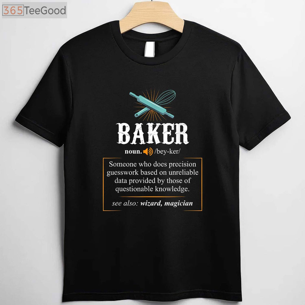 Baker Definition Funny T-Shirt - Aesthetic Baking Lover Gift for Women