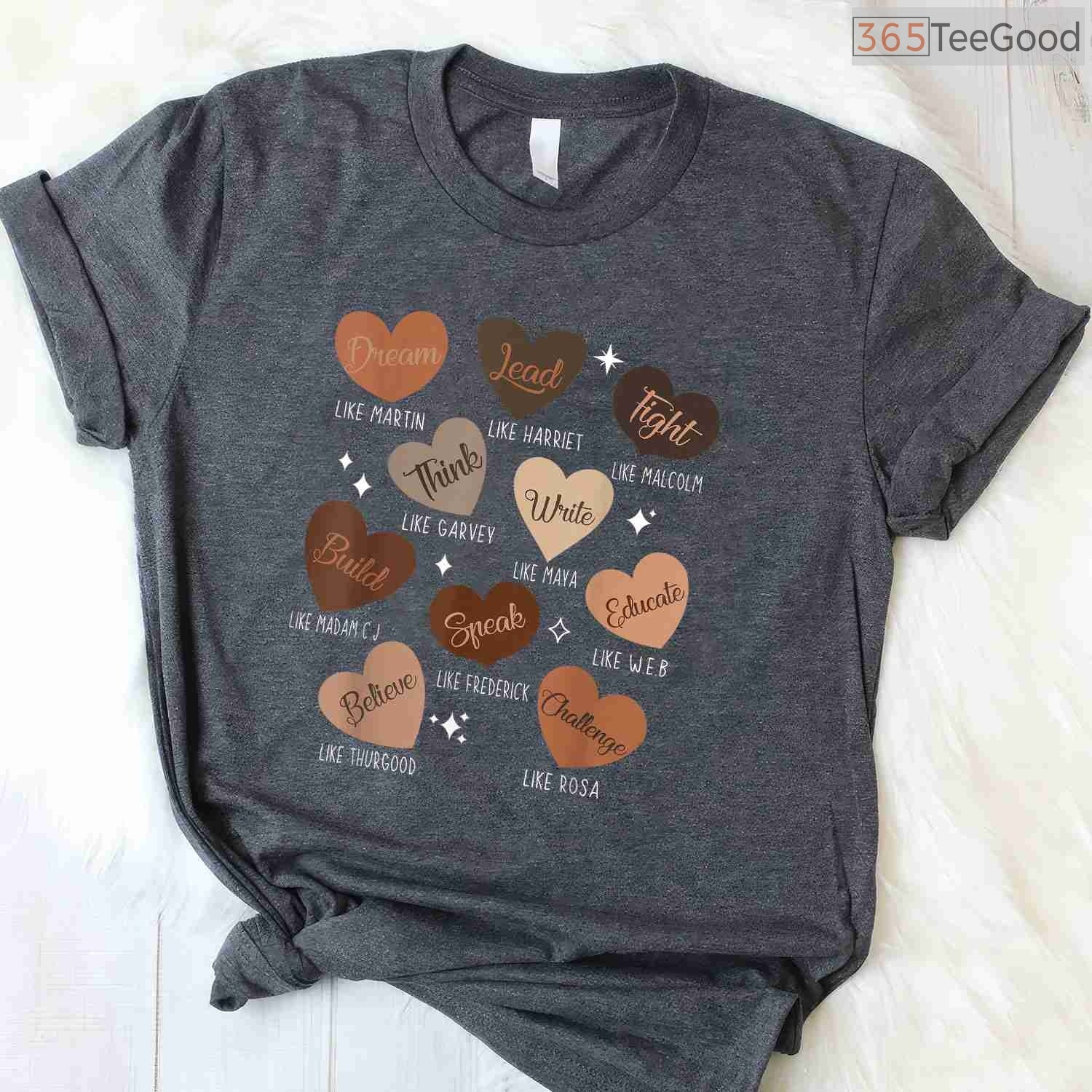 Bhgytec Celebrating Black History Unisex T-Shirt African American Culture Tee for Adults & Kids