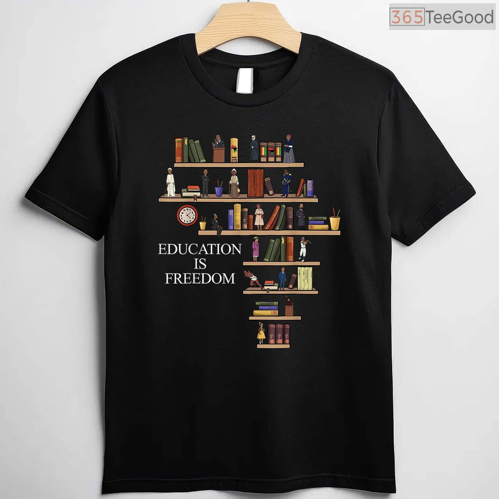 Black History Month Leaders T-Shirt African American Pride Apparel Civil Rights Heroes Shirt