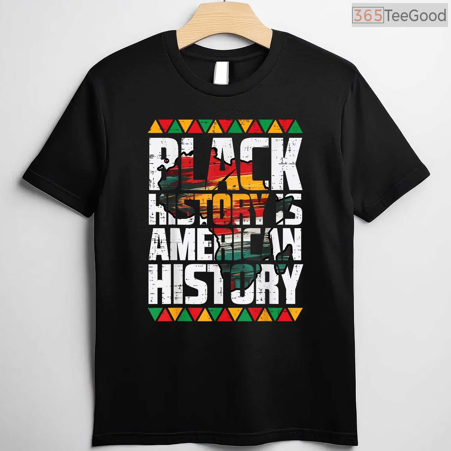 Black History is American History T-Shirt Educational African American Heritage Shirt for Kids