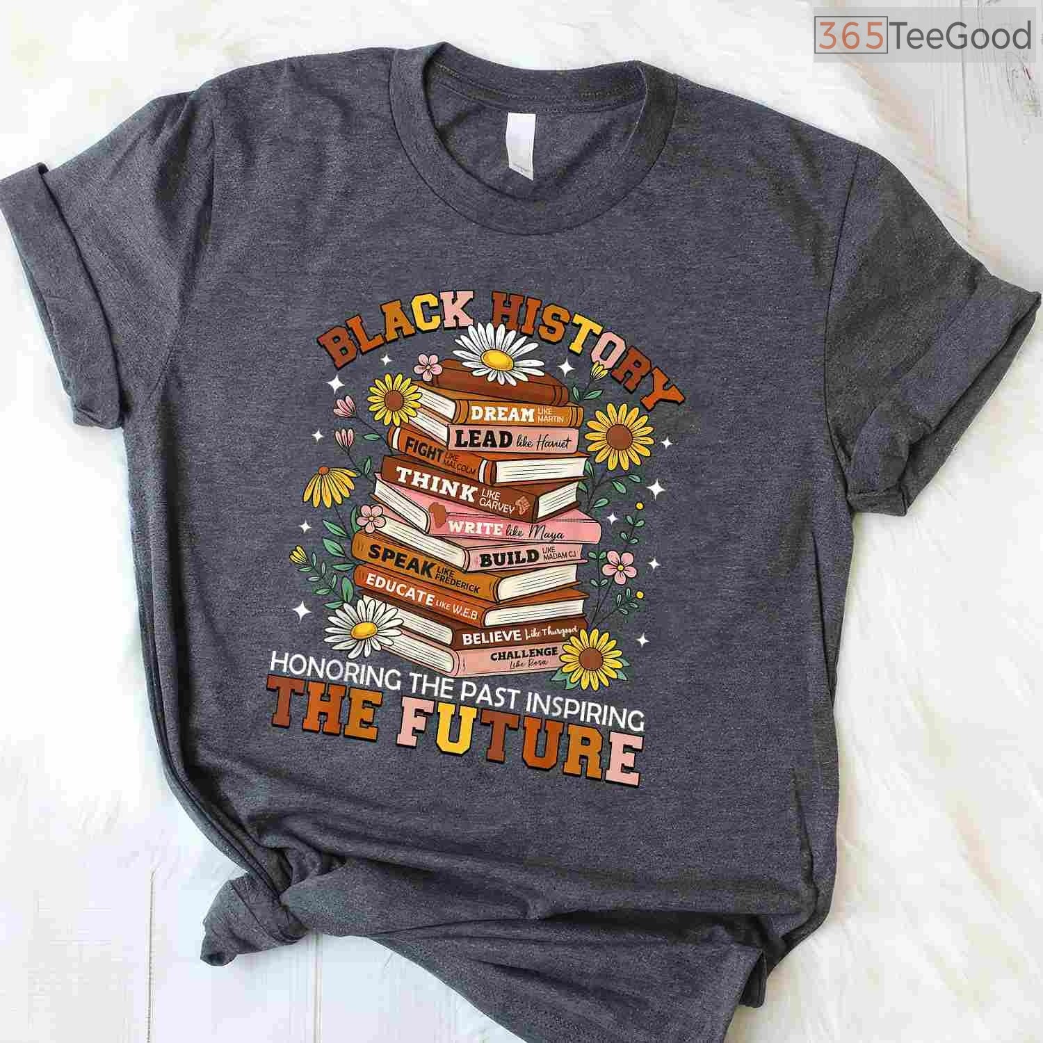 Black History Month Teachers T-Shirt Empowering African American Women Educators Graphic Tee