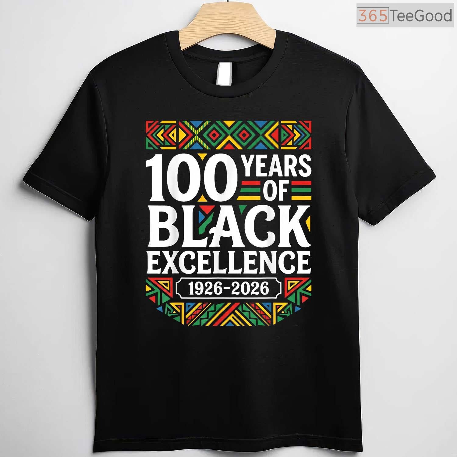 Black History Month 100 Years of Black Excellence Centennial T-Shirt Heritage Shirt