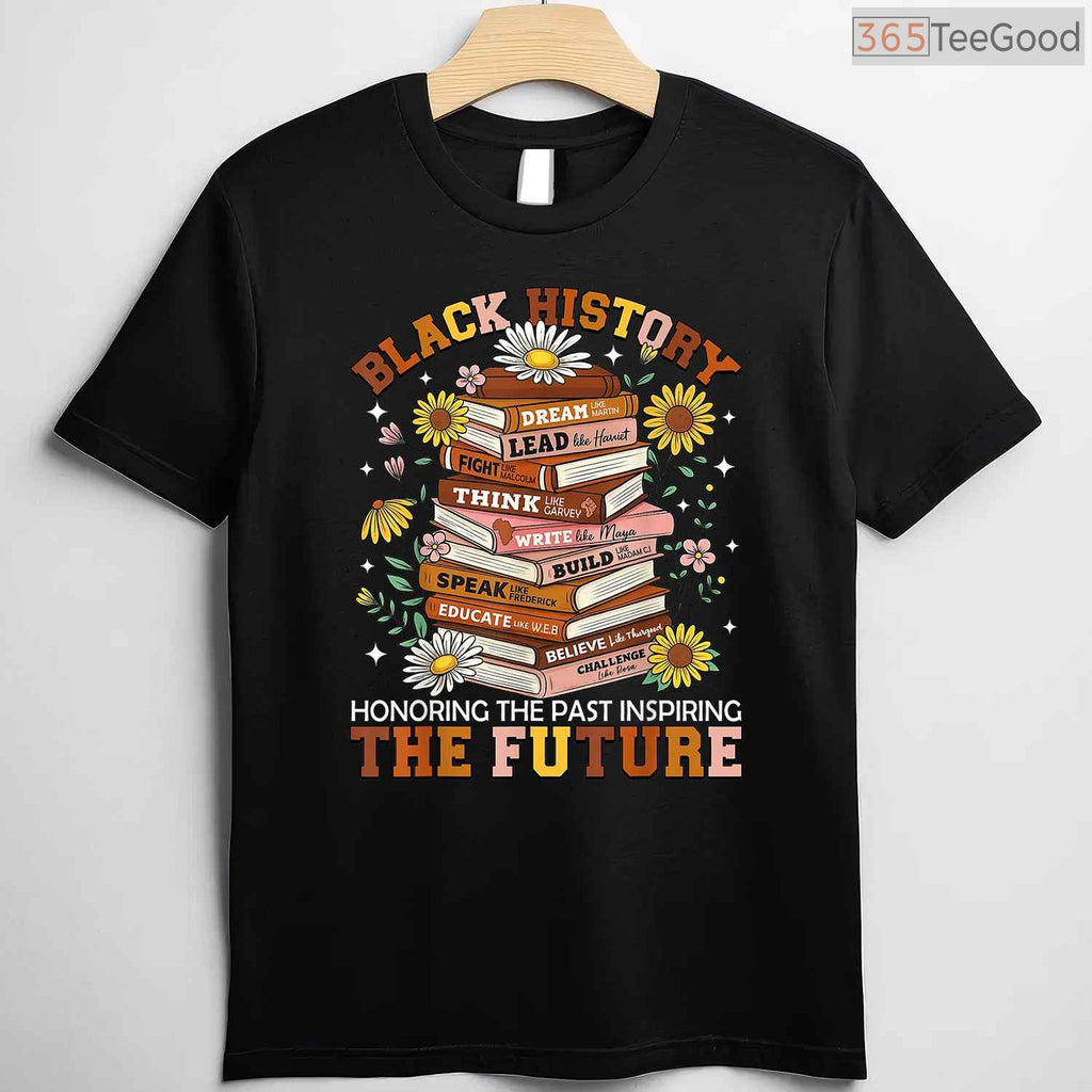 Black History Month Teachers T-Shirt Empowering African American Women Educators Graphic Tee