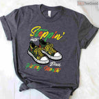Black History Month African American Pride T-Shirt for Men Women & Kids Family Shirt