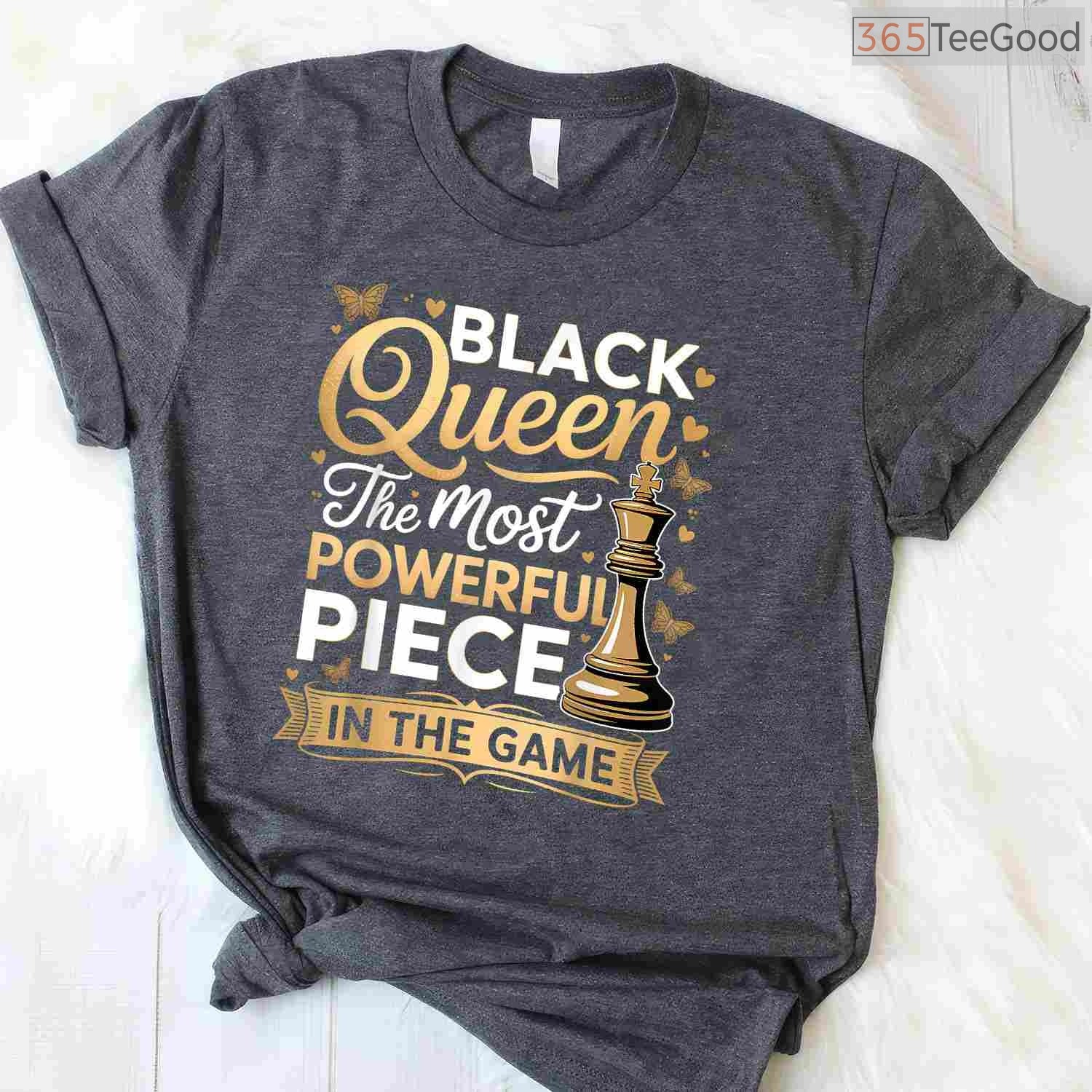Black History Shirts for Women Melanin Queen Black History Month T-Shirt Gift Idea