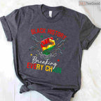 Black History Breaking Every Chain T-Shirt African American Pride Freedom Month Shirt
