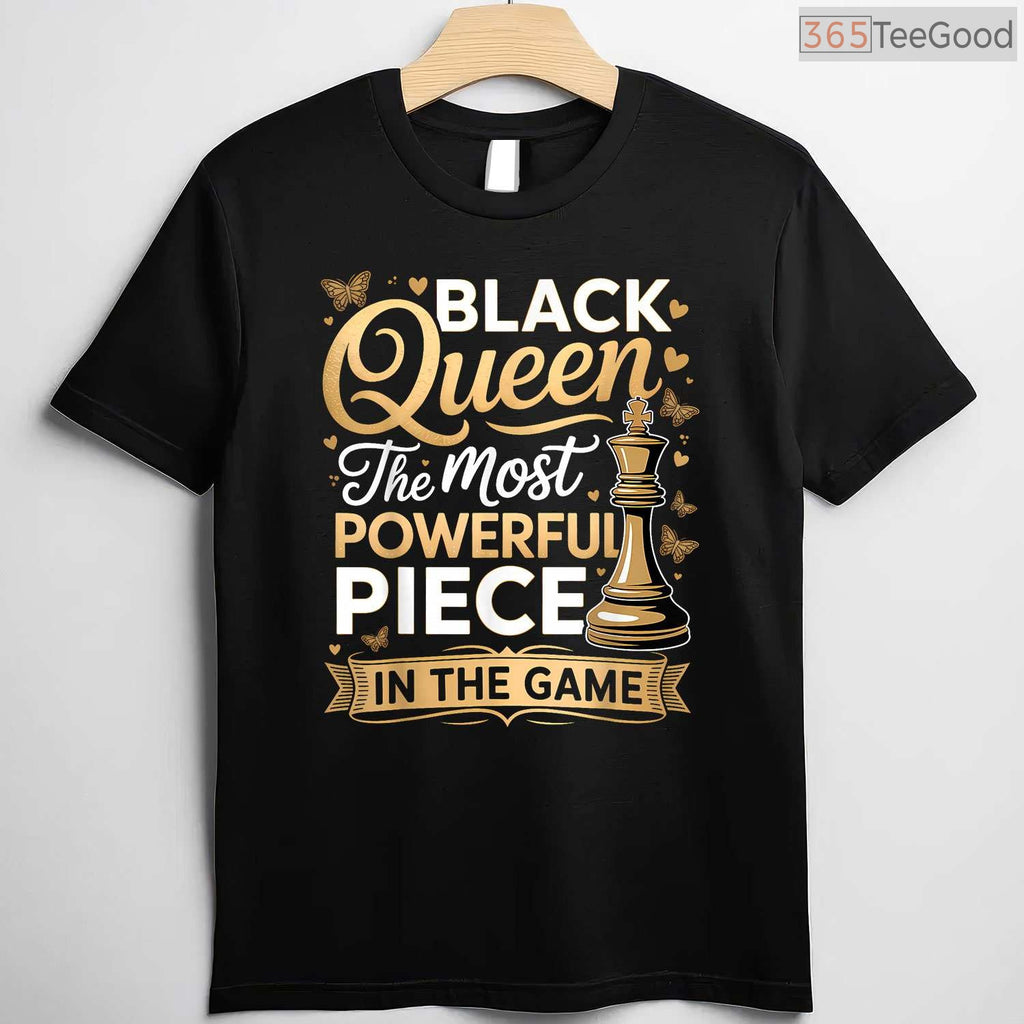 Black History Shirts for Women Melanin Queen Black History Month T-Shirt Gift Idea