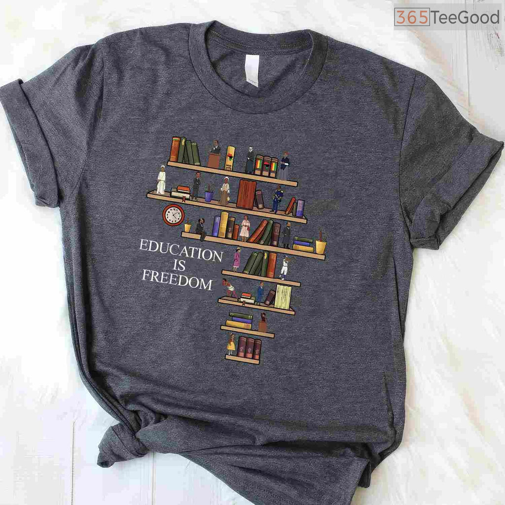 Black History Month Leaders T-Shirt African American Pride Apparel Civil Rights Heroes Shirt