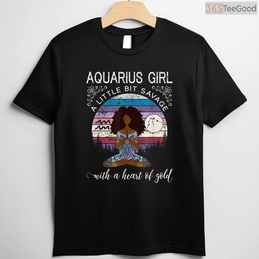Black Queen Aquarius Birthday Shirt – February Birthday Melanin Gift For Her