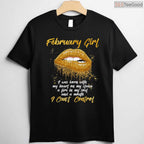 Black Queen Born In February Shirt – Melanin Birthday Gift For Her