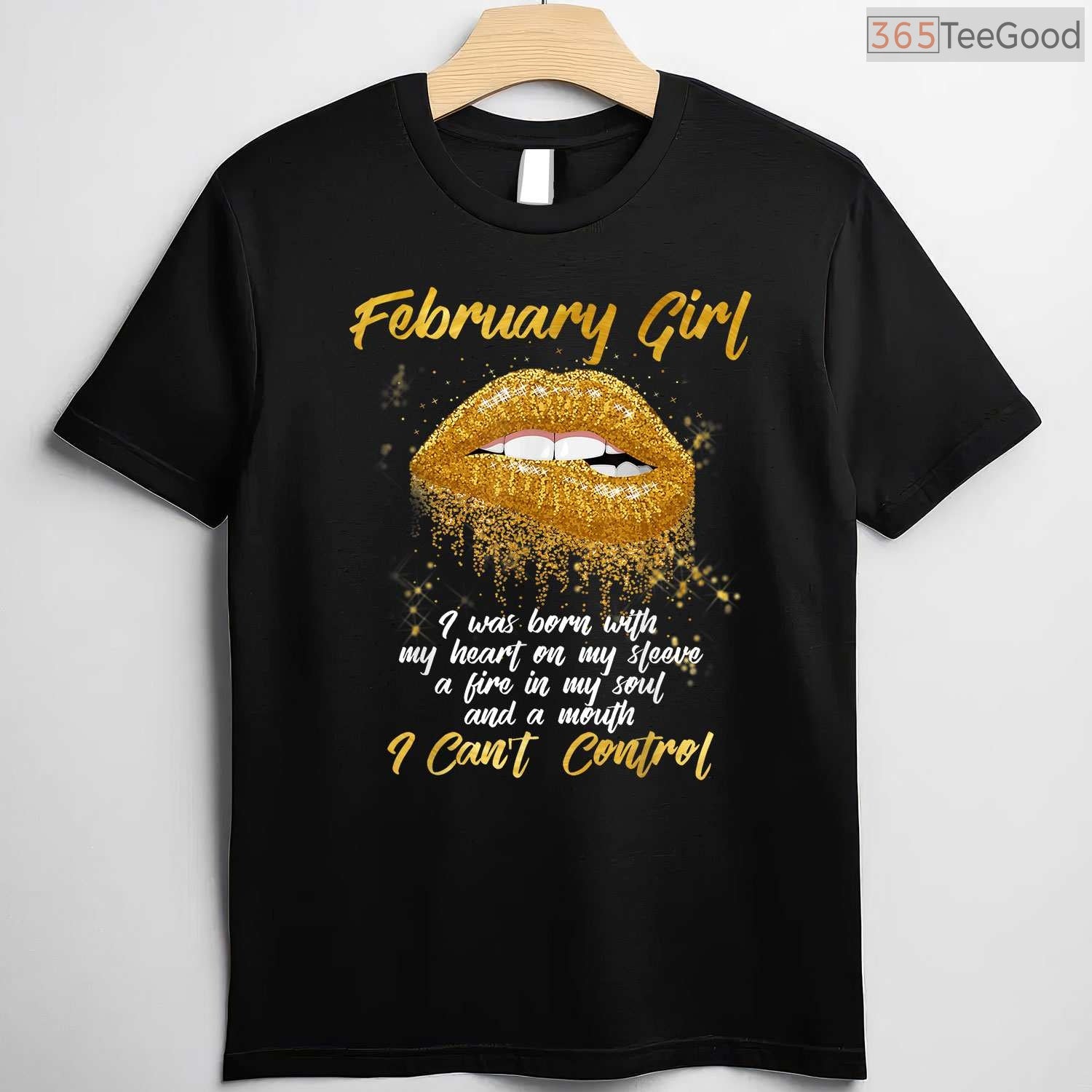 Black Queen Born In February Shirt – Melanin Birthday Gift For Her