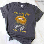 Black Queen Born In February Shirt – Melanin Birthday Gift For Her