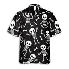 Black and White Tropical Sailboat Palm Tree Hawaiian Tee Cool Summer Wear