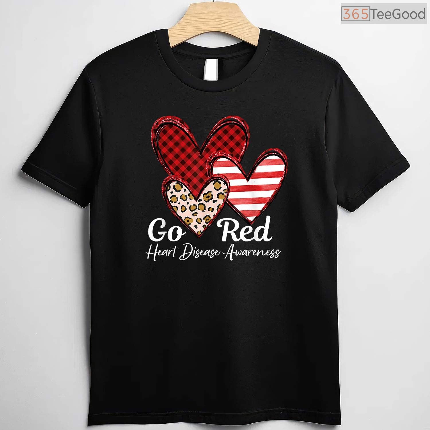CHD Awareness February Shirt – Go Red Heart Disease Women's Tee
