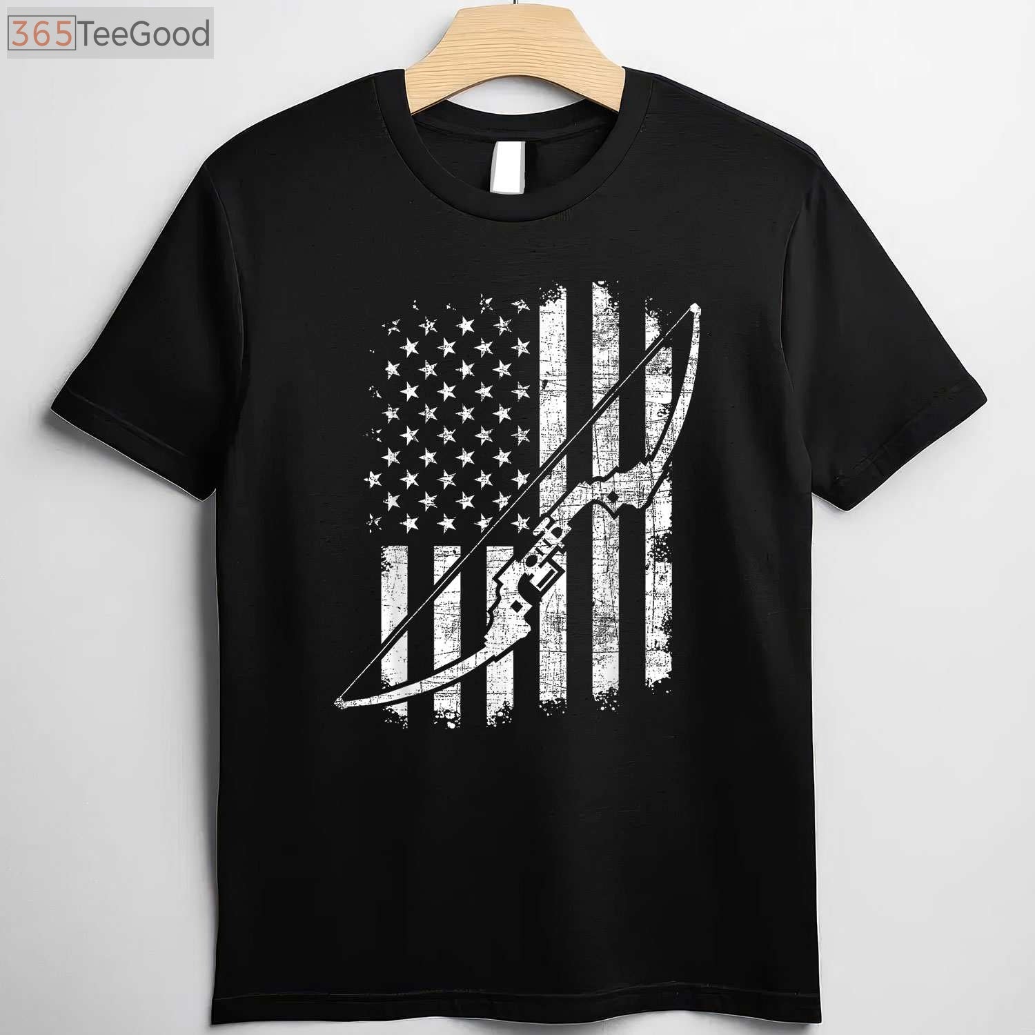 Camo Bowhunting T-Shirt, Professional Archery Lover and Bowman Graphic Apparel