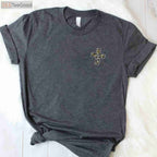 Camo Faith Christian Hunting and Fishing Cross Shirt, Fisherman Hunter Gift