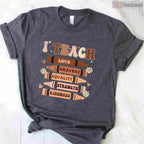 Celebrate Black History Month I Teach Black History T-Shirt Proud Teacher Classroom Apparel