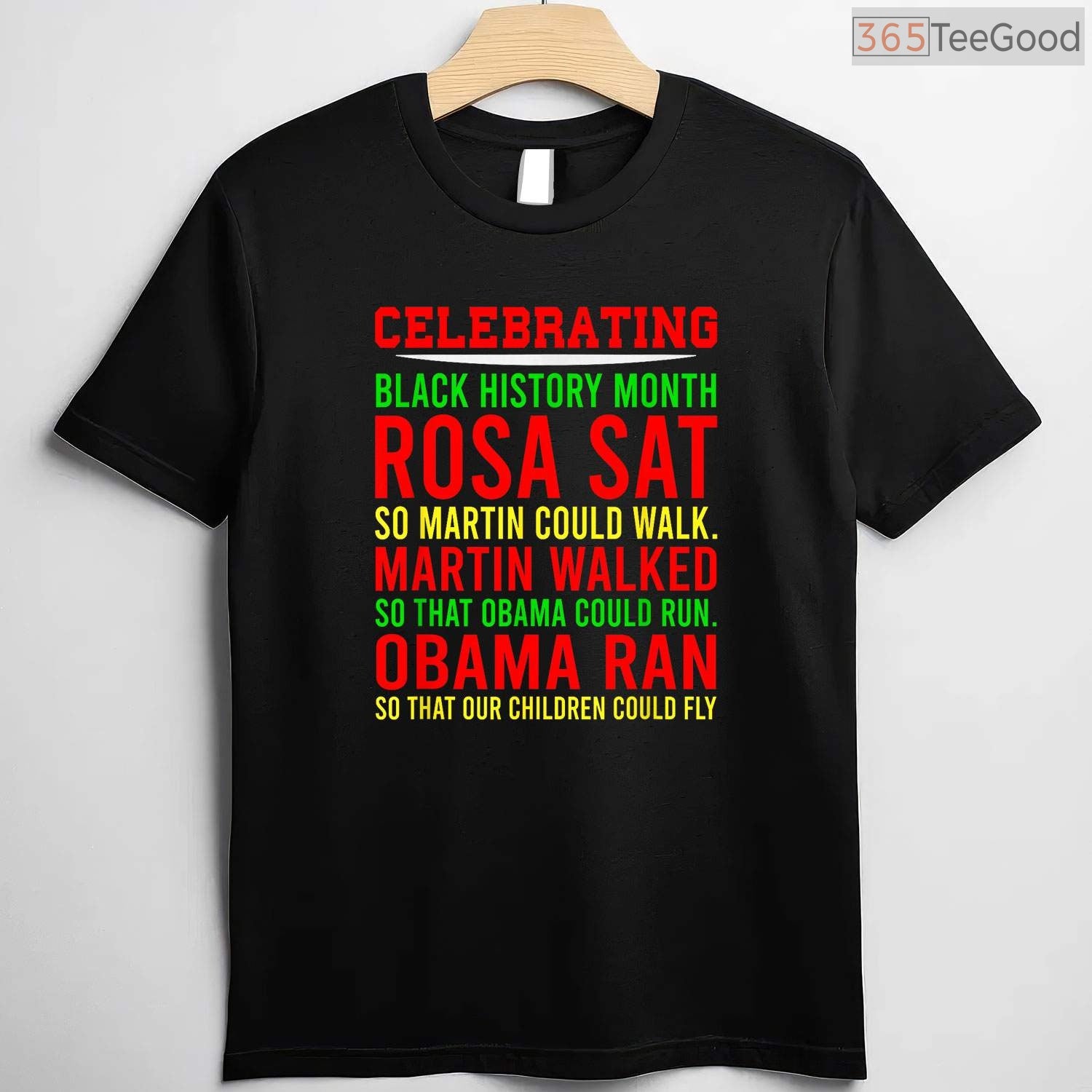 Celebrating Black History Month T-Shirt Inspirational Power Leaders Civil Rights Shirt