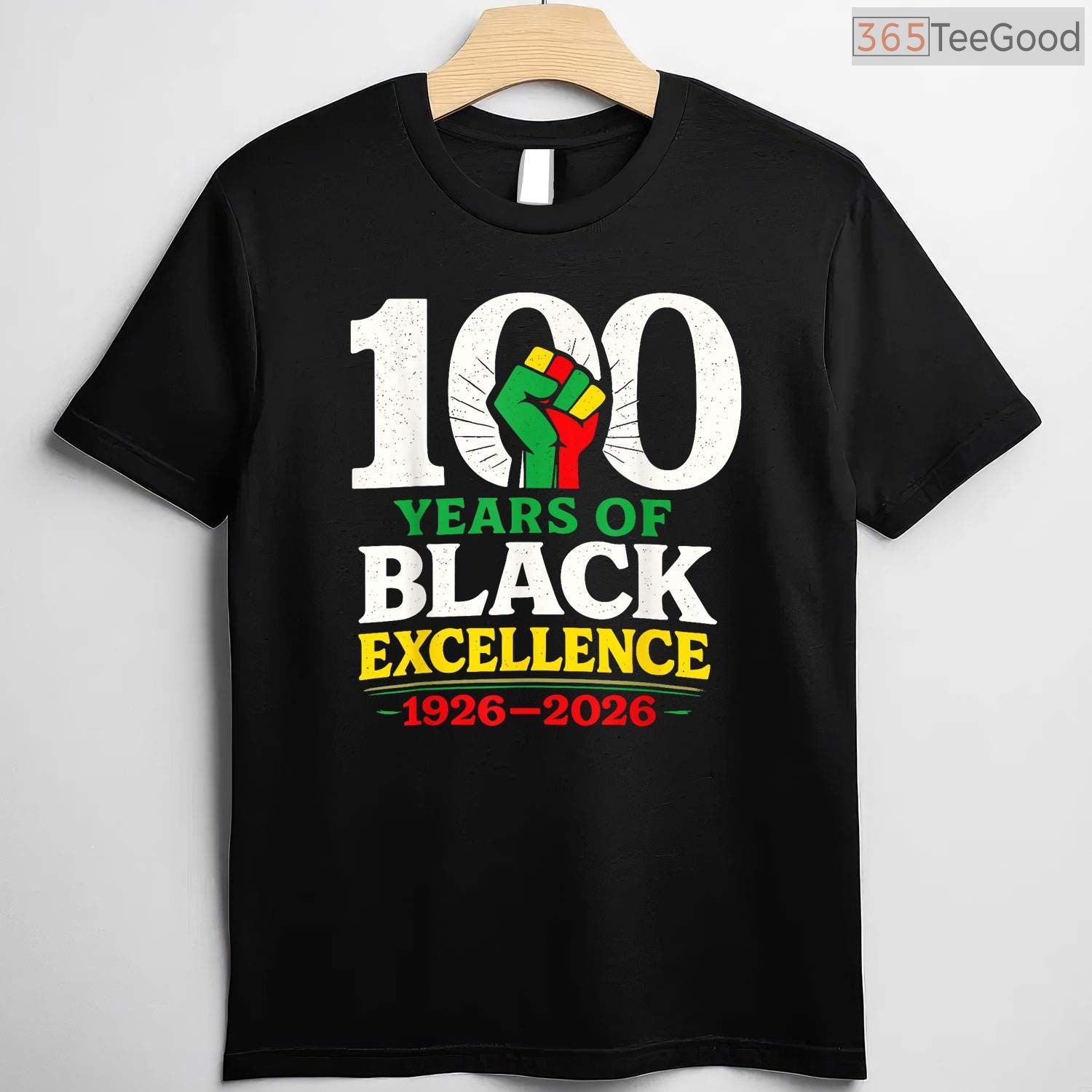 Celebrating 100 Years of Black Excellence T-Shirt Centennial Black History Month Shirt