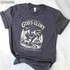 Christian Deer Hunting Bible Verse Shirt, Religious Nature Wildlife Faith Tee