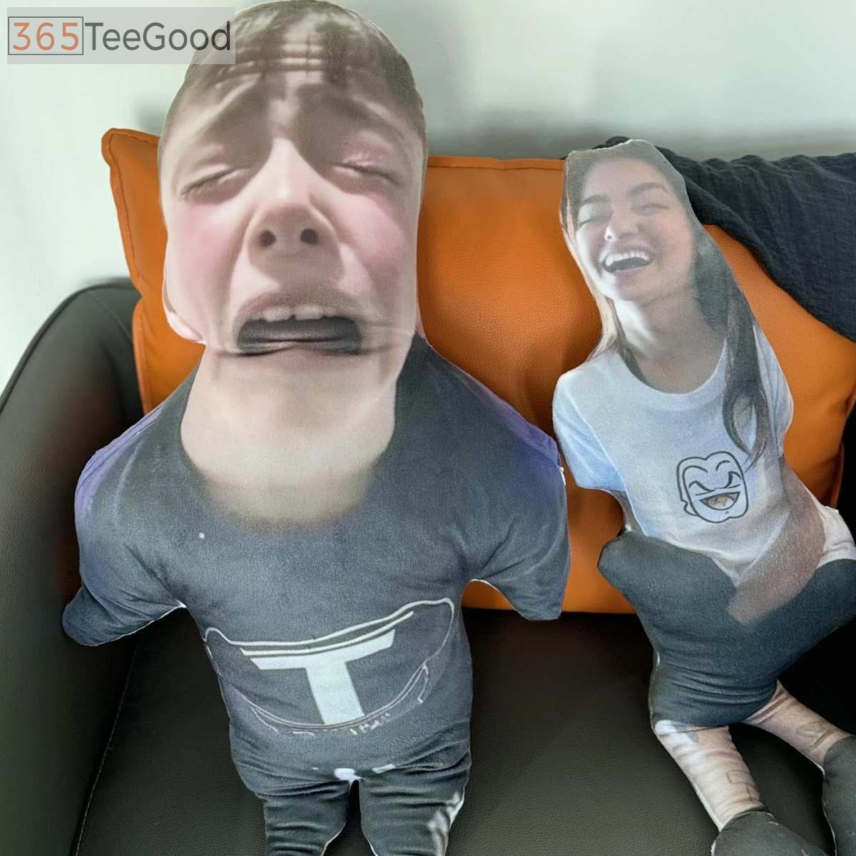 Custom Shape Pillow Case – Personalized Ugly Cat Pillow from Photo Funny Body Pillow Gift