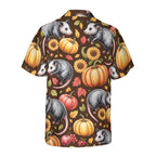 Dark Tropical Jungle Hibiscus Hawaiian Shirt Relaxed Fit Summer Wear 2026