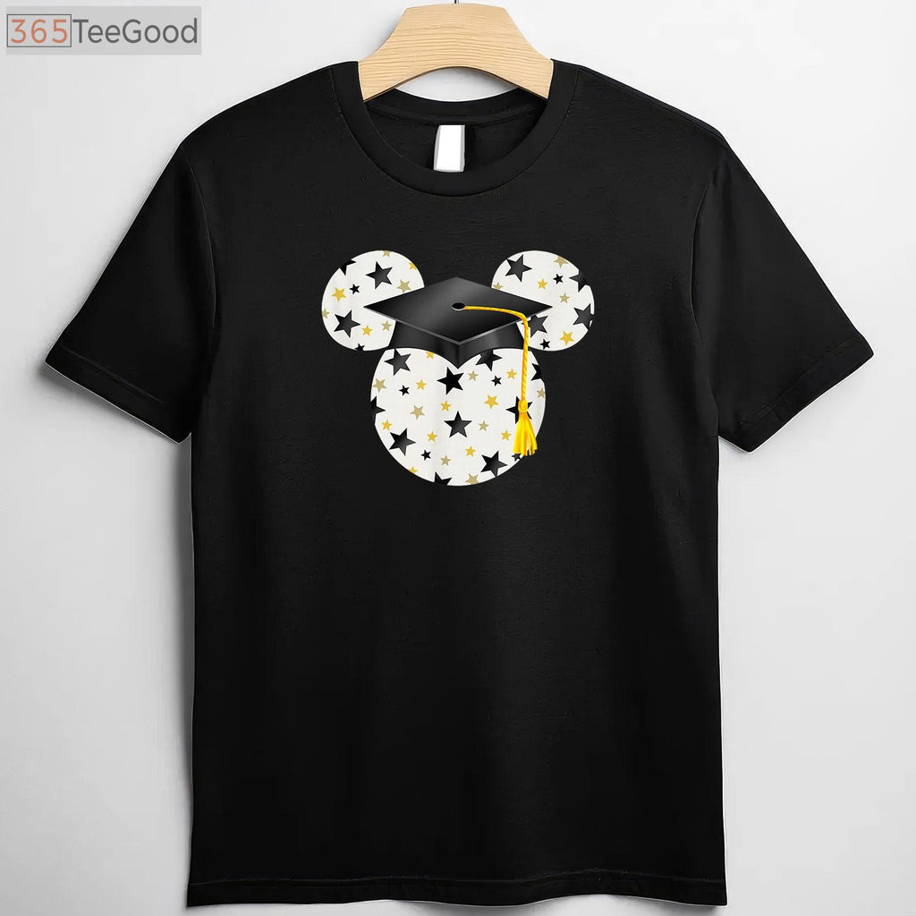 Disney Mickey Mouse Graduation Cap T-Shirt - Class of 2026 Magic Kingdom Tee