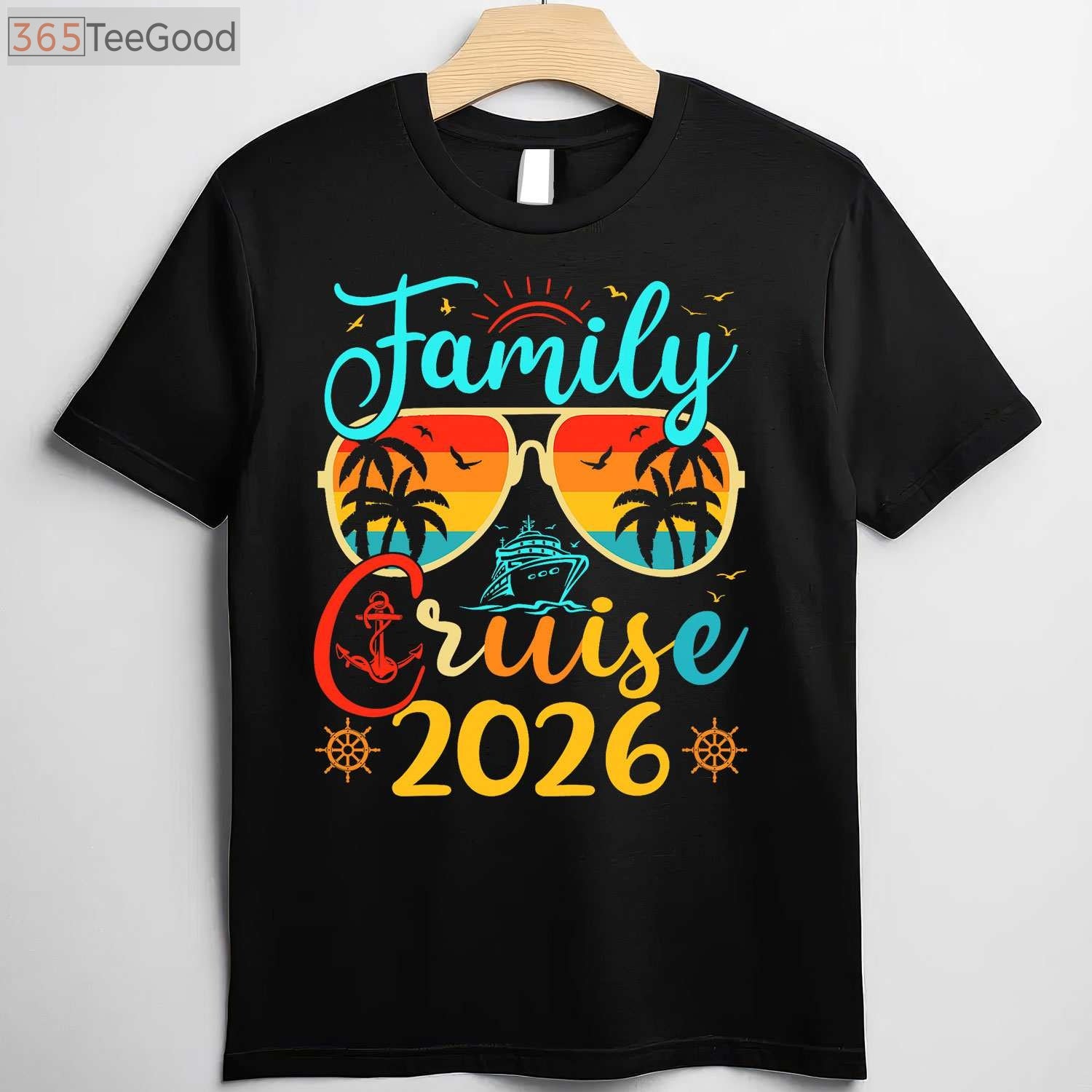 Family Cruise 2026 Matching T-Shirt - Summer Vacation Comfort Colors Trip Tee