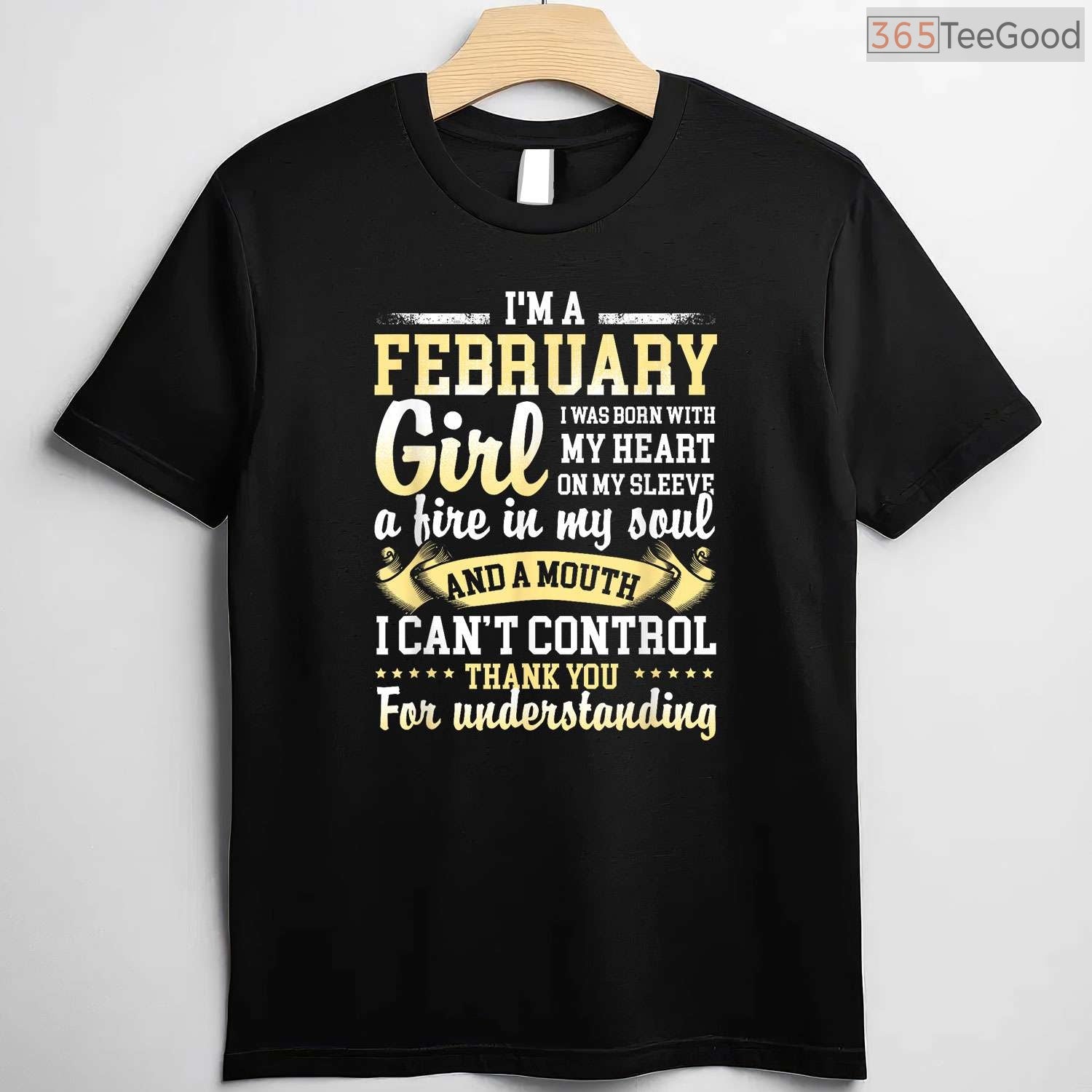 February Girl Birthday Shirt – Funny Born In February Quotes Gift For Her