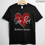 February Is Red Heart Health Shirt – CHD & Heart Disease Awareness T-Shirt