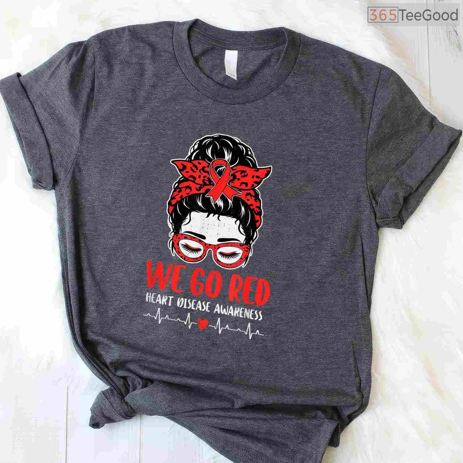 February Is Red Heart Health Shirt – CHD & Heart Disease Awareness