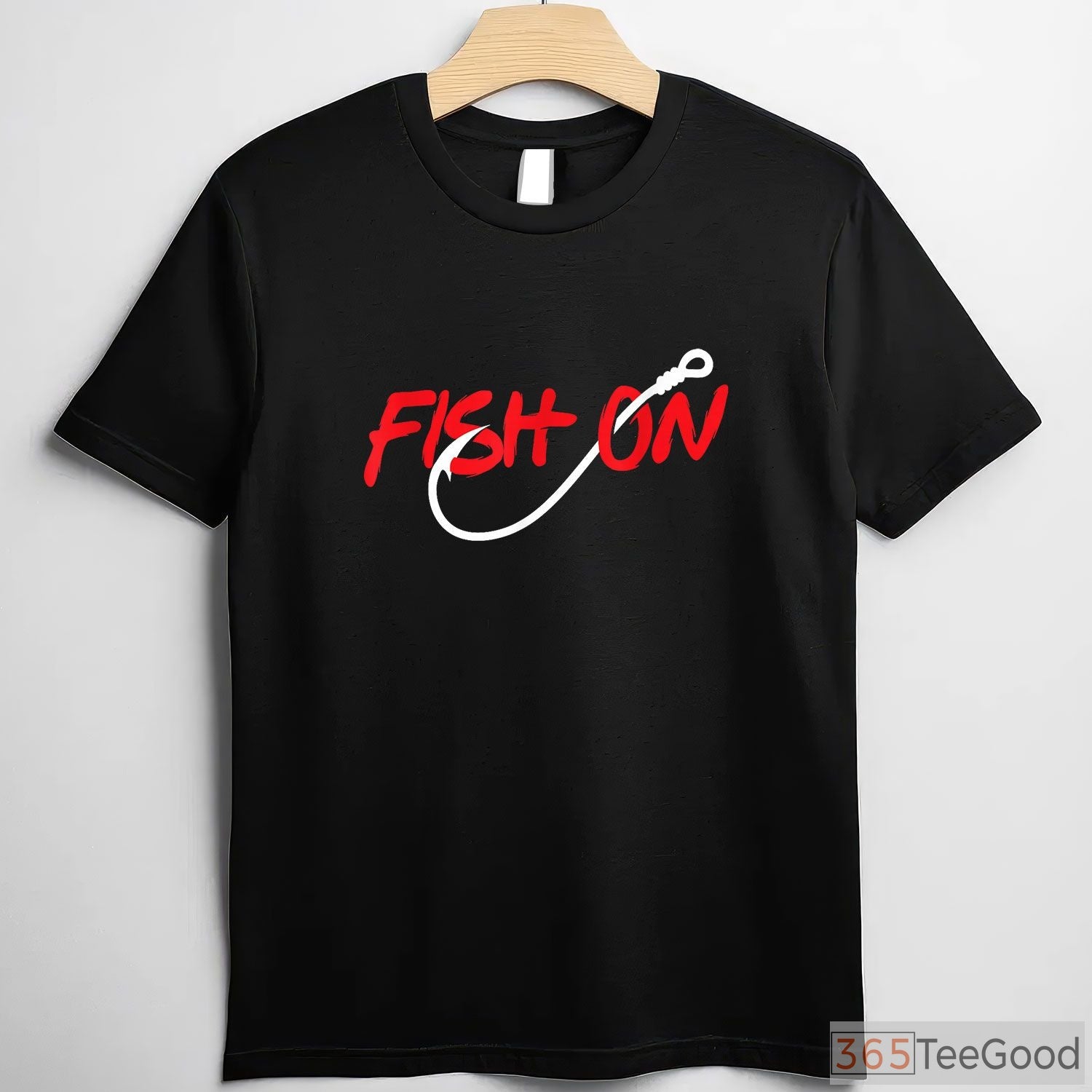 Fish On! Performance Fishing Shirt - Classic Angler Apparel for Bass Fishing