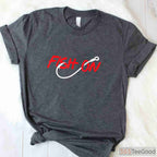 Fish On! Performance Fishing Shirt - Classic Angler Apparel for Bass Fishing
