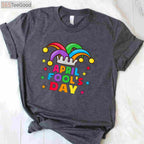 Funny April Fools Day Pranks T-Shirt for Kids and Adults _ April 1st Joke Gift Shirt
