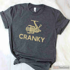 Funny Crankbait Lure Fishing Shirt - _Cranky_ Fisherman Humor Apparel