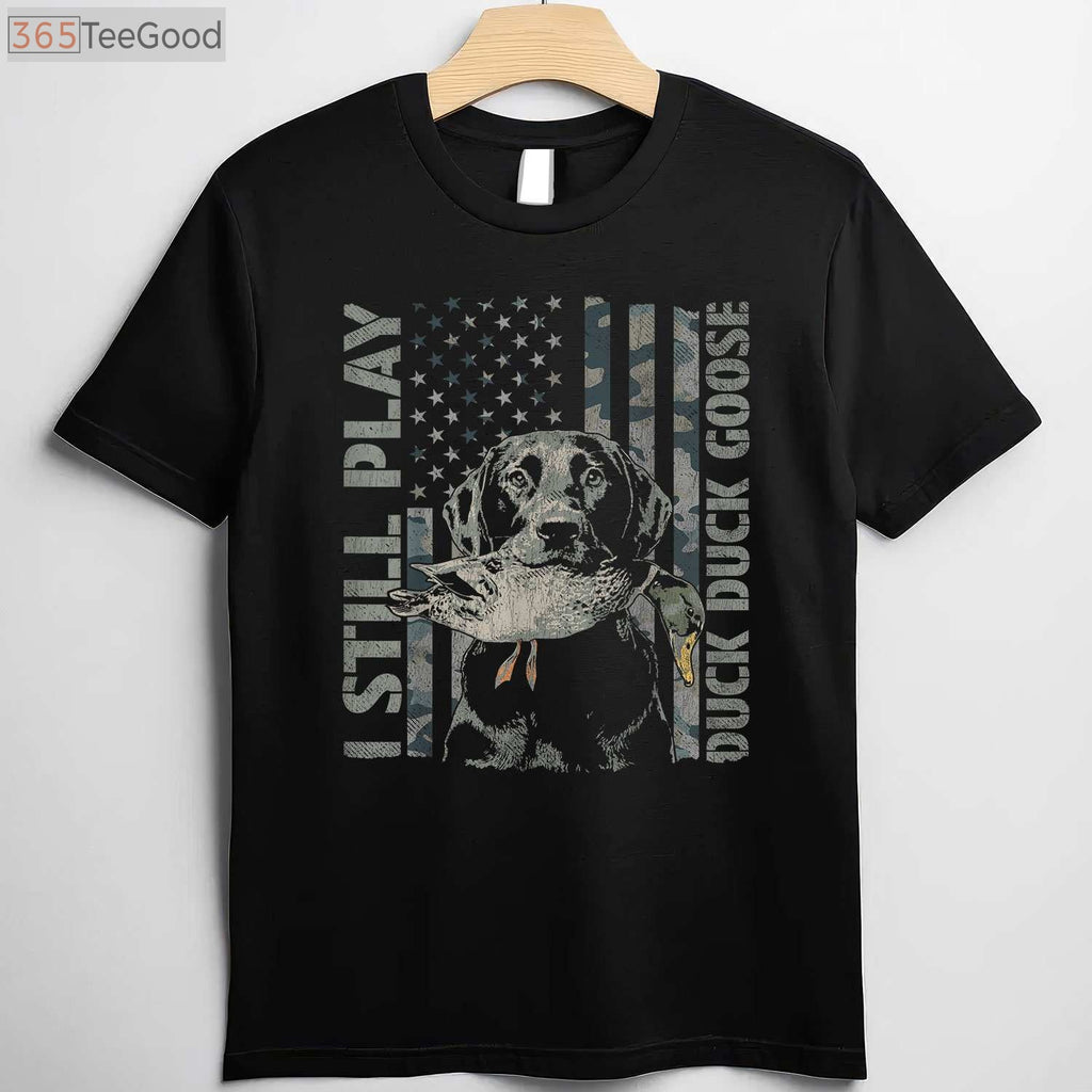 Funny Duck Hunting Shirt for Waterfowl Hunters, Humorous Mallard Graphic Tee