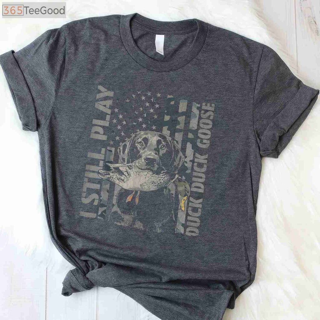 Funny Duck Hunting Shirt for Waterfowl Hunters, Humorous Mallard Graphic Tee