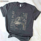 Funny Duck Hunting Shirt for Waterfowl Hunters, Humorous Mallard Graphic Tee